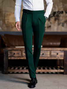 Green Double Breasted Suit 2-Piece