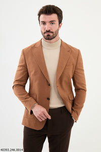 Belmonte Slim Fit Camel  Blazer