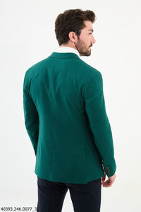 Belmonte Slim Fit Mint Green  Blazer