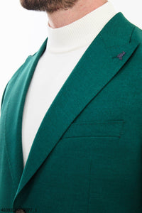 Belmonte Slim Fit Mint Green  Blazer