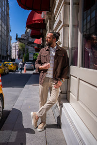 Brabion Brown Safari Men's Jacket
