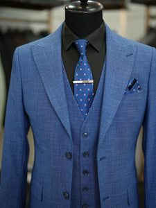 Bojoni Maison Blue Slim Fit  Suit