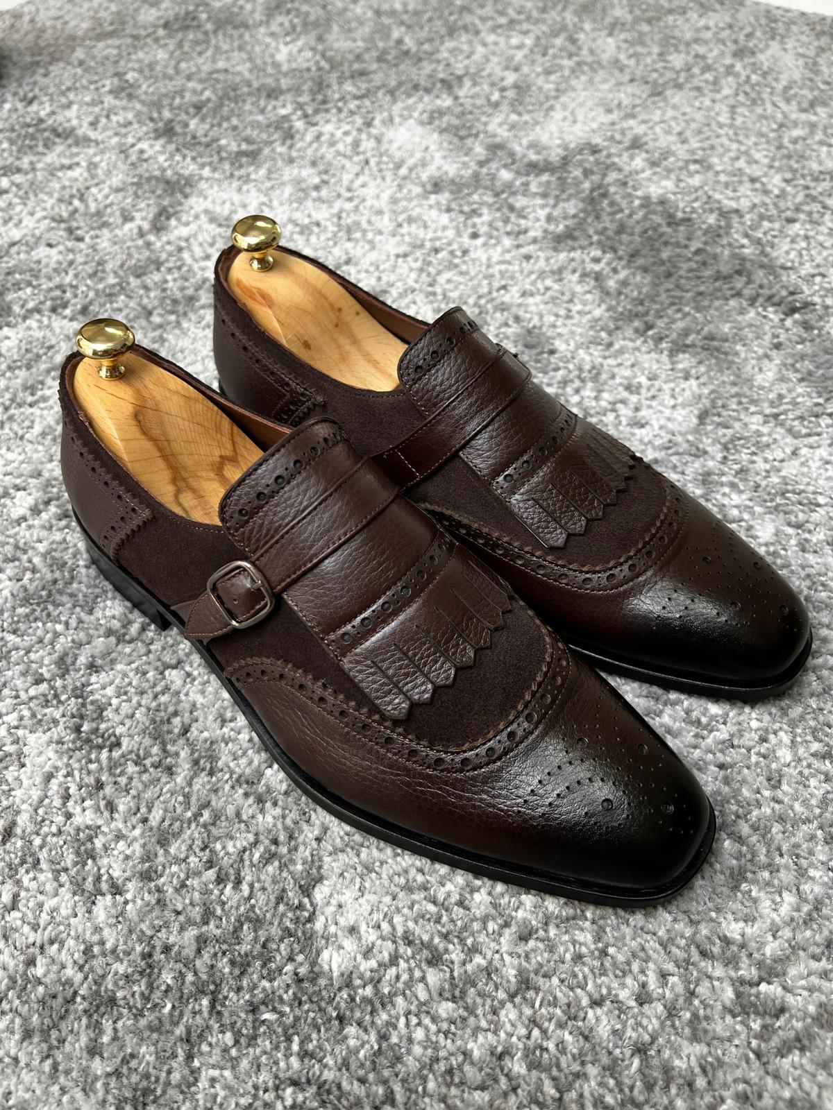 Madison Neolite Sole Tasseled Brown Classic Shoes