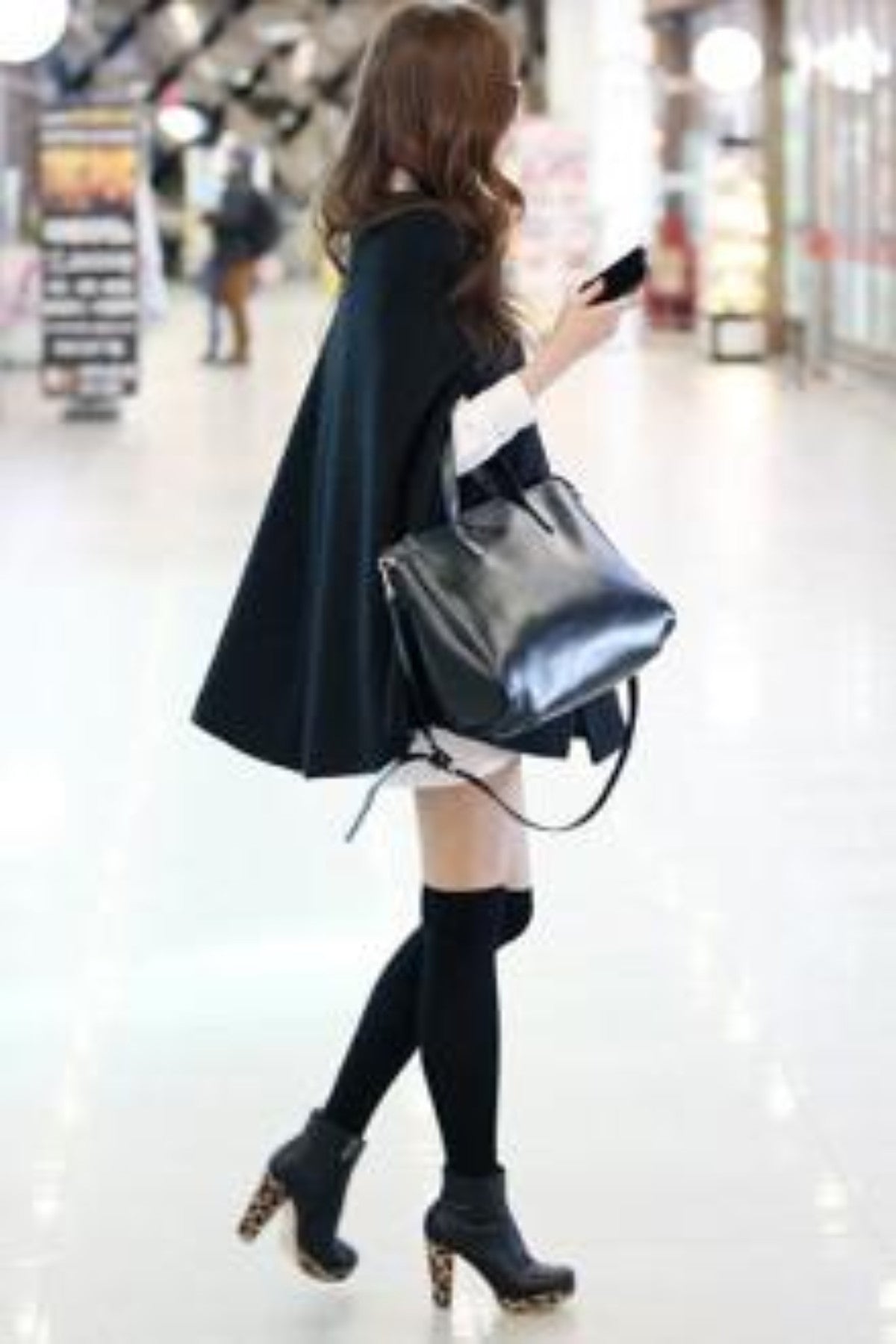 Casual Cape Coat