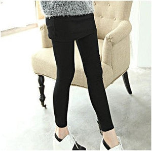 Womens Legging with Attached Skirt