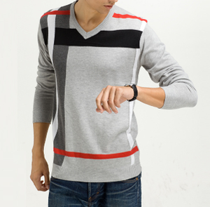 Mens Multi Stripe Sweater