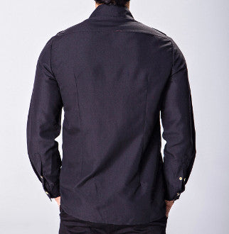 Mens Shirt with Zipper Design Details
