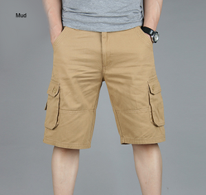 Mens Rugby Cargo Shorts