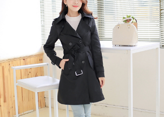 Womens Street Style Trench Coat
