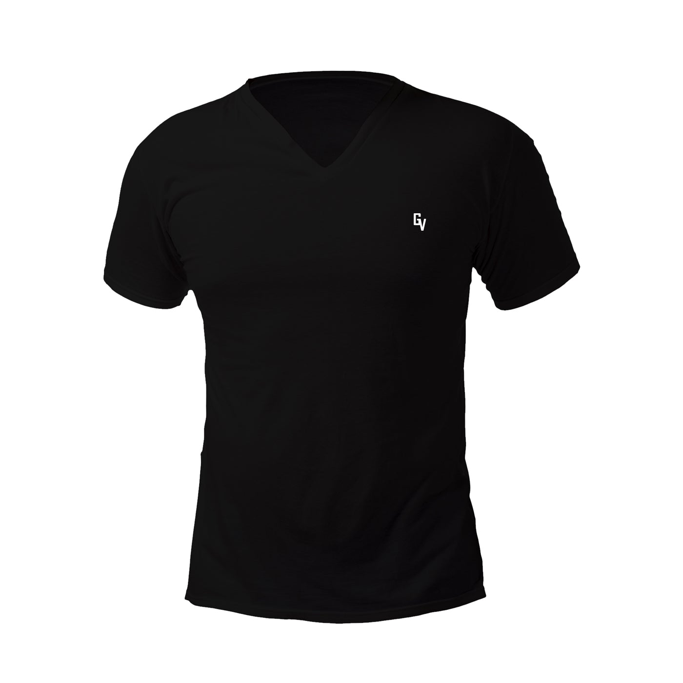 Giovoss Embroidered V-Neck T-Shirt