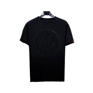 Maori Patterned Pure Cotton T-Shirt