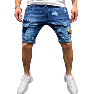 Slim Fit Denim Shorts