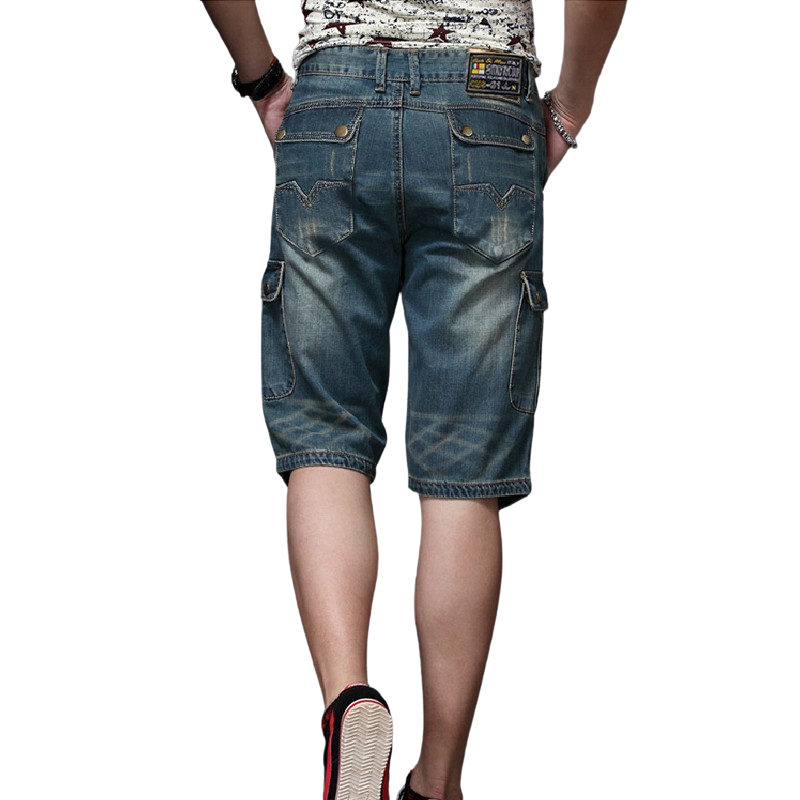 Outdoor Knee-Length Jeans