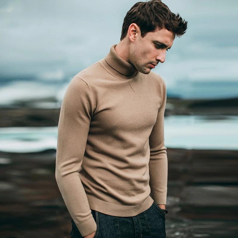 KNITTED TURTLENECK SWEATER (6 colors)