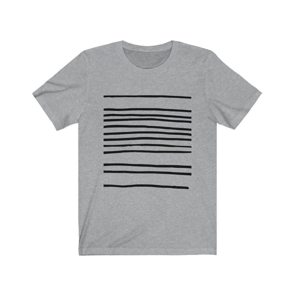 Mens Graphic T-Shirt with Lines