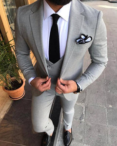 Hunter Gray Slim Fit Suit-baagr.myshopify.com-3-BOJONI