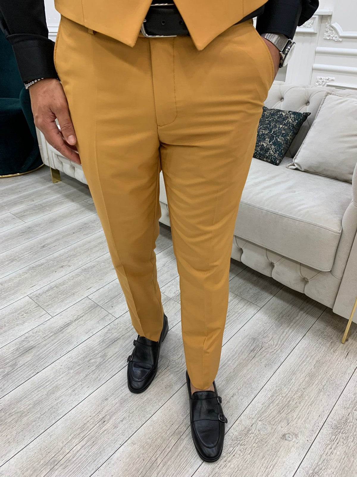 Montreal Mustard Slim Fit Suit-baagr.myshopify.com-1-BOJONI