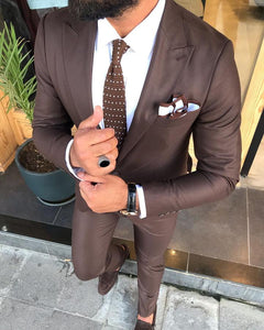 Davis Brown Slim Fit Suit-baagr.myshopify.com-3-BOJONI