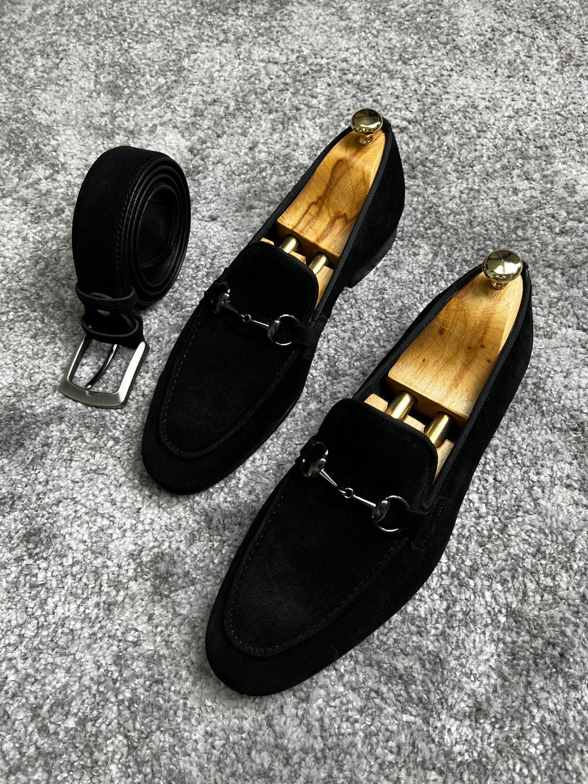 Madison Special Edition Neolite Suede Black Leather Loafer