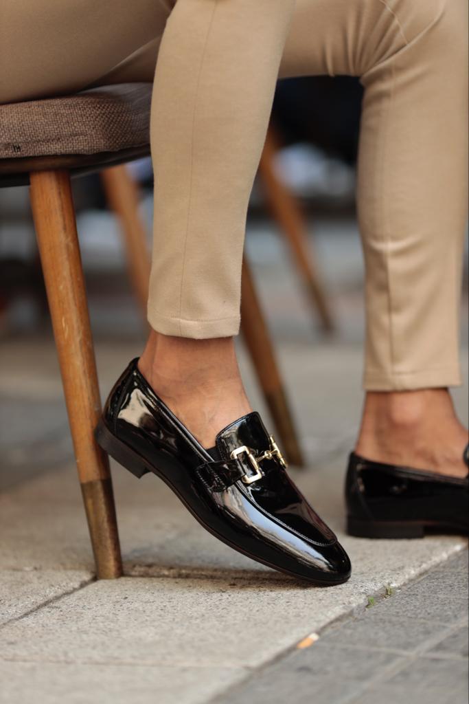 Ash Patent Leather Neolite Black Loafers