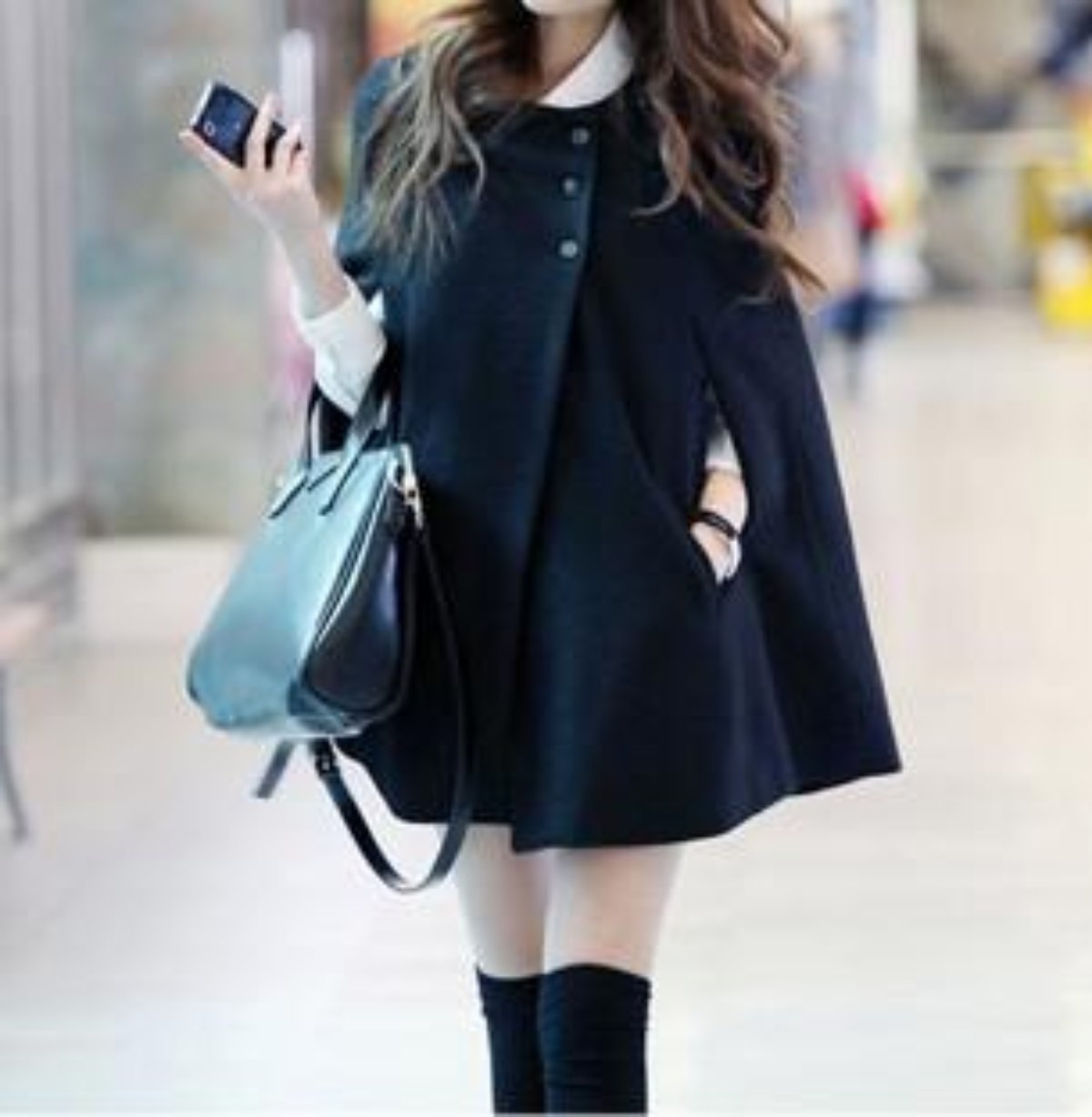Casual Cape Coat