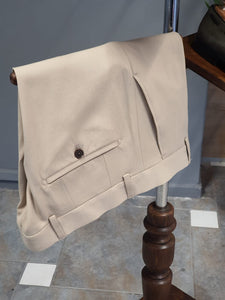 Argeli Beige Slim Fit Cotton Suit-baagr.myshopify.com-suit-BOJONI