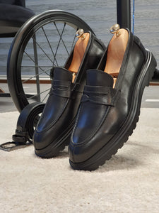 Lori Black Buckle Loafers-baagr.myshopify.com-shoes2-brabion