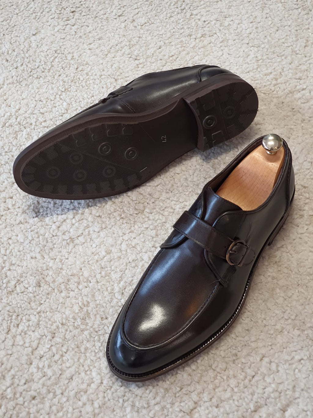 Julami Brown Buckle Loafers-baagr.myshopify.com-shoes2-brabion