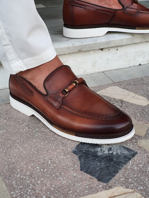 Forenzax Brown Bit Loafers-baagr.myshopify.com-shoes2-brabion