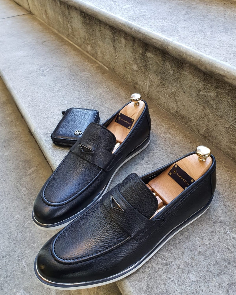 Lambruska Black Buckle Loafer-baagr.myshopify.com-shoes2-BOJONI