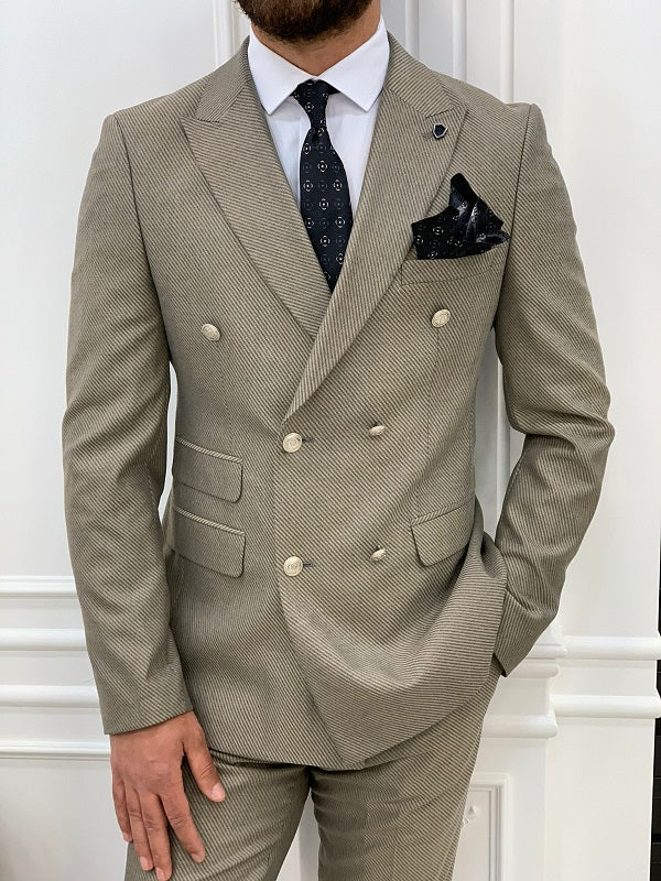 Palermo Beige Slim Fit Double Breasted Suit-baagr.myshopify.com-1-BOJONI
