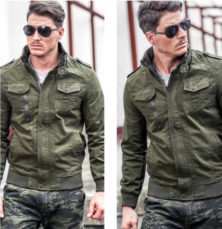 MILITARY PILOT JACKET (3 colors)
