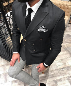 Marc Black Slim Fit Suit-baagr.myshopify.com-3-BOJONI