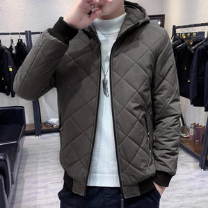 Mens Quilted Jacket with Warm Lining