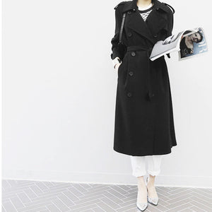 Womens Unstructured Trench Coat