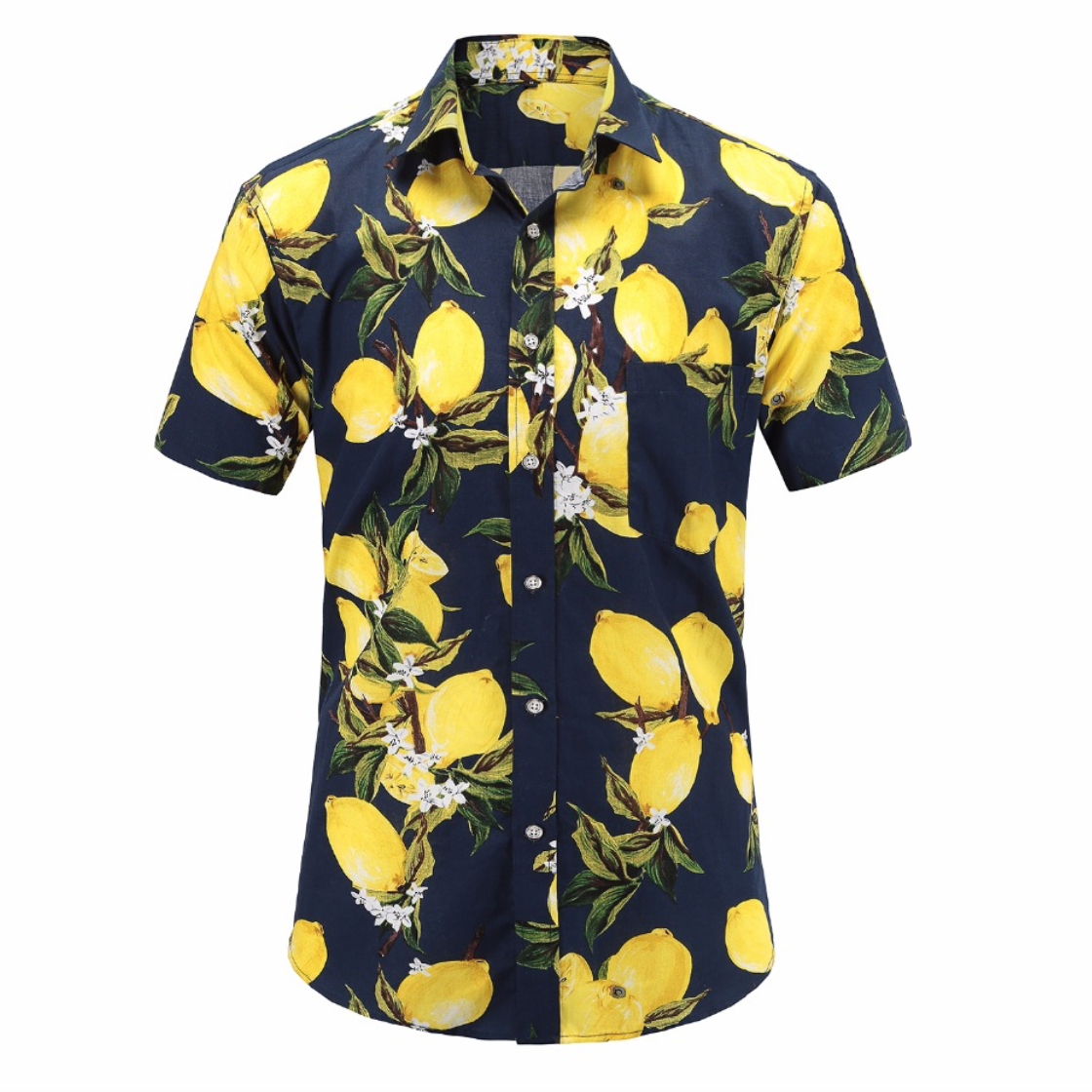 Aloha Summer Printed Short-Sleeved Shirt (3 Colors)-baagr.myshopify.com-Shirt-BOJONI