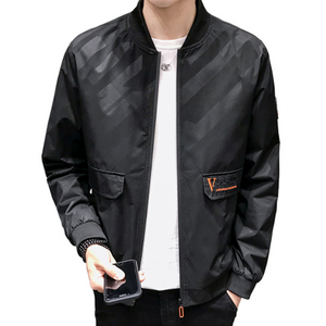 Mens Bomber Jacket With Pockets