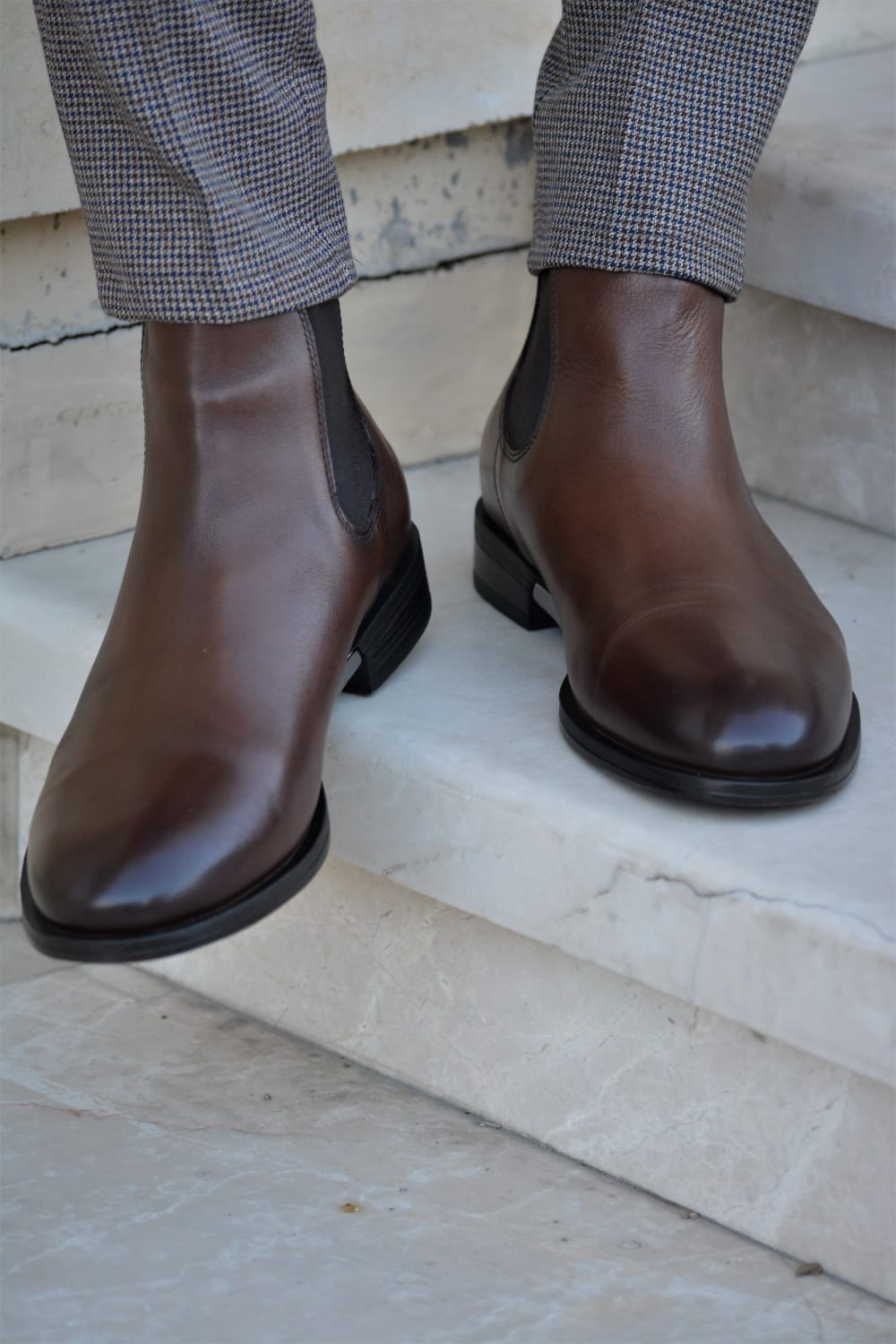 Vicenza Calf Leather Boots Brown-baagr.myshopify.com-shoes2-brabion