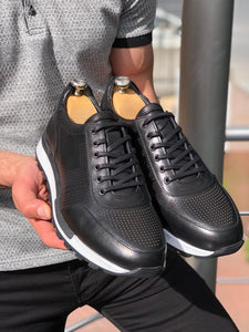 DODI Laced Sports Shoes Black-baagr.myshopify.com-shoes2-BOJONI