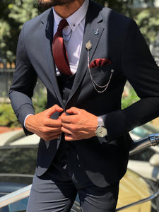 Michael Slim-Fit  Suit in Blue-baagr.myshopify.com-suit-BOJONI