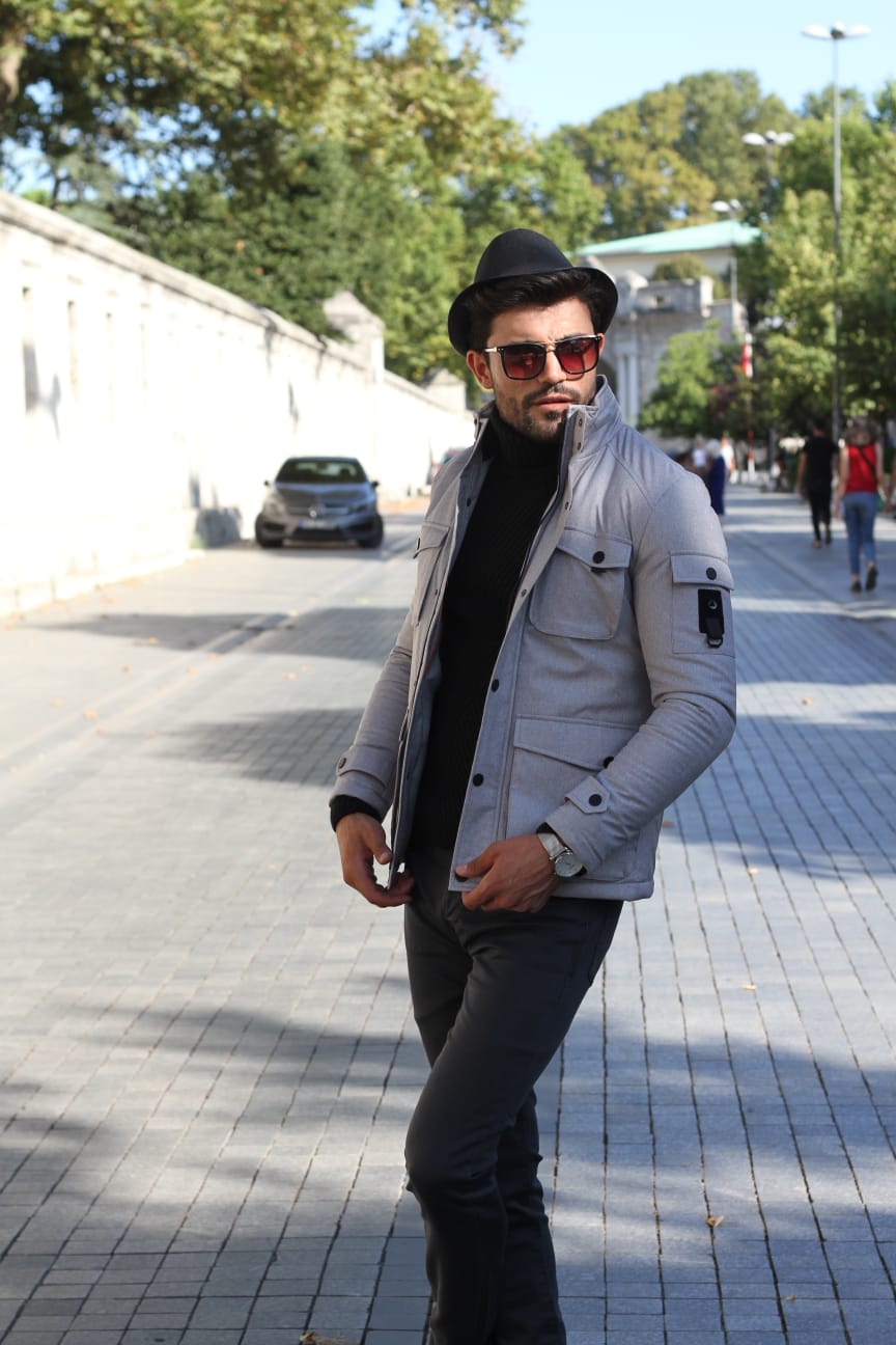 Panos Coat in Gray-baagr.myshopify.com-Jacket-BOJONI