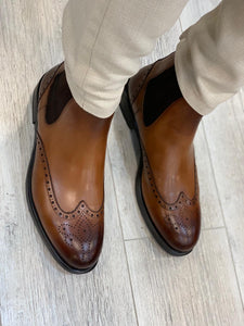Almiro Brown Chelsea Boots-baagr.myshopify.com-shoes2-BOJONI