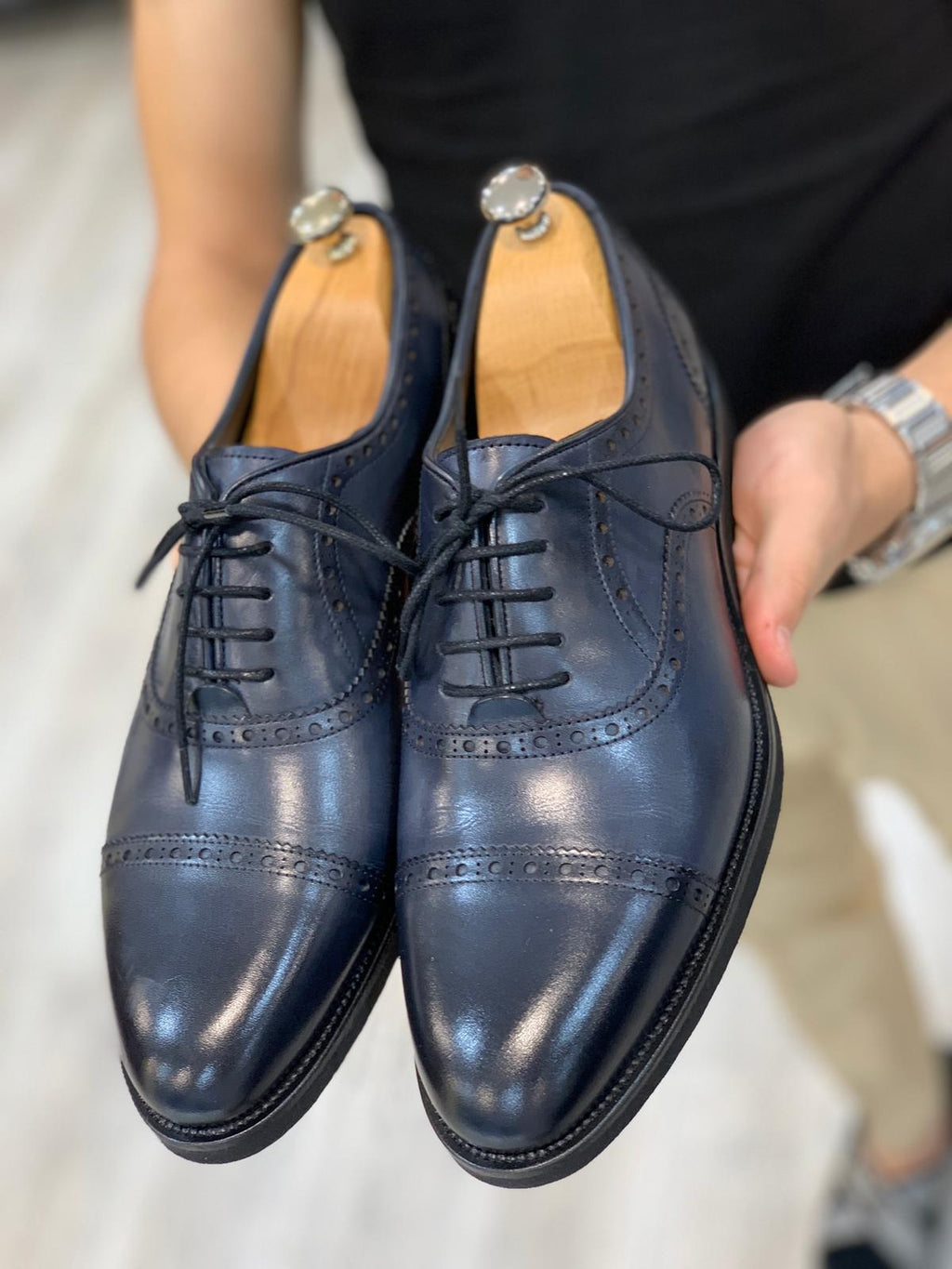 Leone Blue Lace Boots-baagr.myshopify.com-shoes2-BOJONI