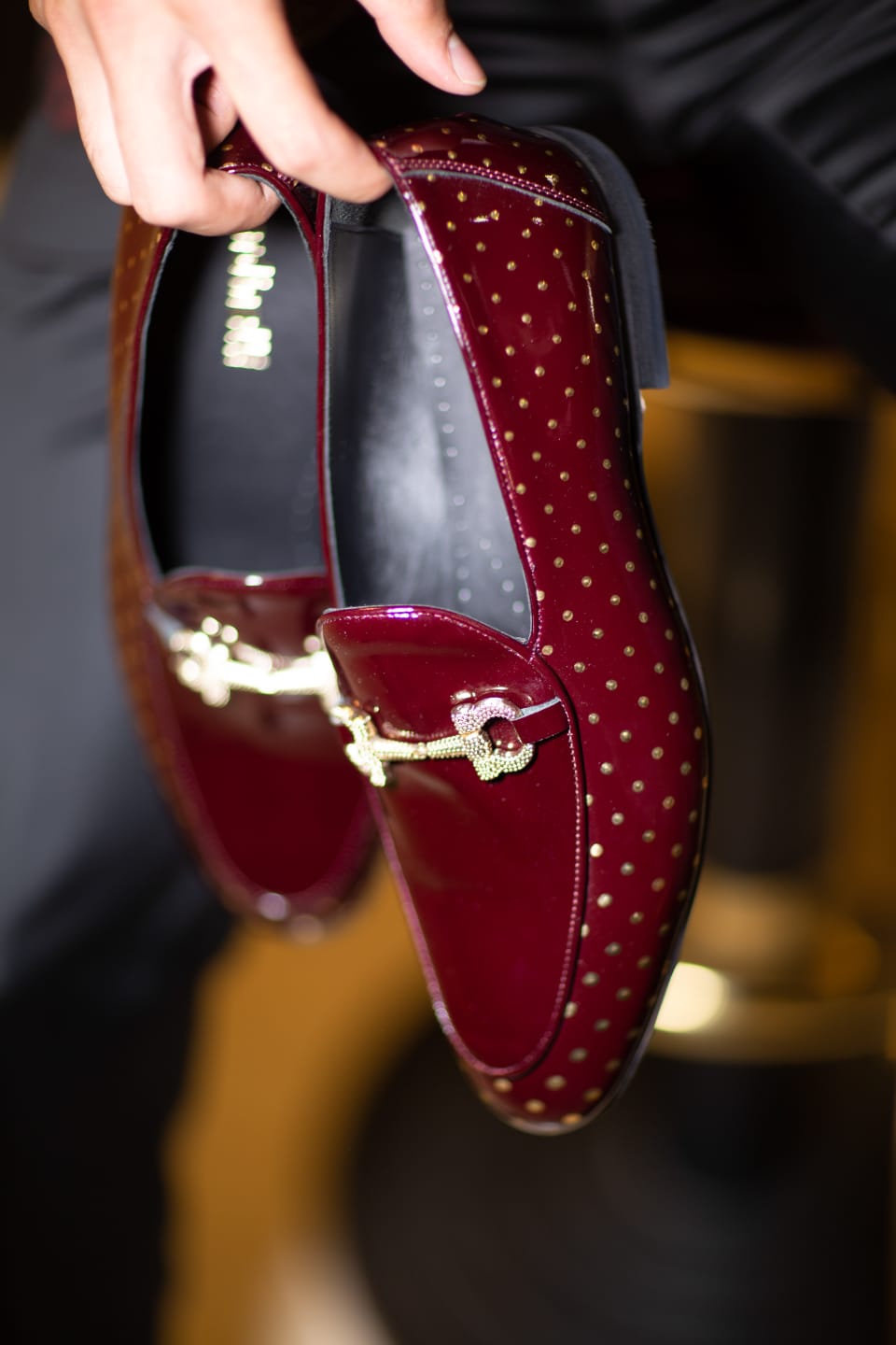 Sardinelli Buckle Detail With Patent Leather Shoes Burgundy-baagr.myshopify.com-shoes2-BOJONI