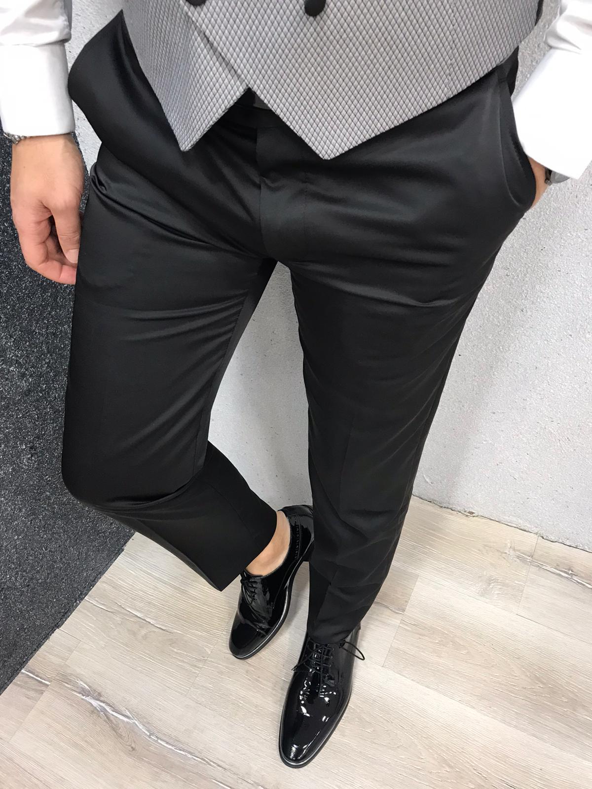Royal Gray Slim Fit Tuxedo-baagr.myshopify.com-1-brabion