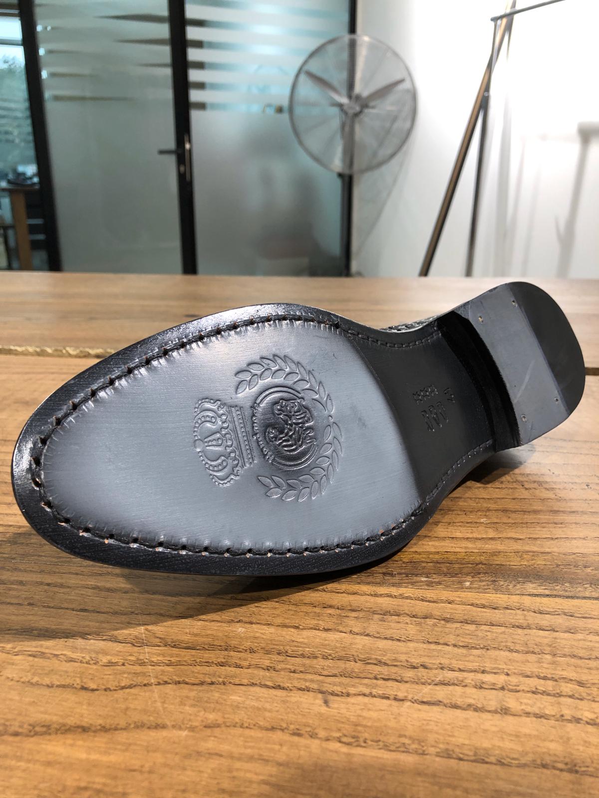 Sardinelli Classic Leather Shoes Black-baagr.myshopify.com-shoes2-BOJONI