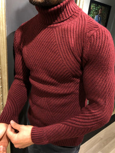 Ponto  Slim-Fit Wool Turtleneck Knitwear-baagr.myshopify.com-sweatshirts-BOJONI