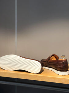 Bojoni Knitted Leather With Tassels Shoes Brown-baagr.myshopify.com-shoes2-BOJONI