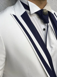 Lazio Brilliant Slim Fit White Tuxedo-baagr.myshopify.com-1-BOJONI
