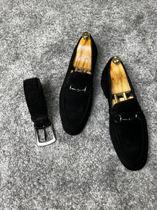 Madison Special Edition Neolite Suede Black Leather Loafer